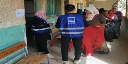بالبلدي: جامعة بنها تنظم قافلة طبية لقرية الزعفرانة بالتعاون مع مؤسسة حياة كريمة
