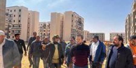بالبلدي: رئيس جهاز السويس الجديدة تتابع عمارات «سكن لكل المصريين» وأعمال المرافق بالمدينة