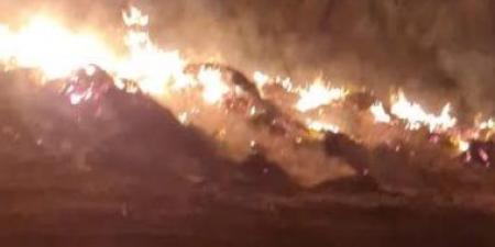 بالبلدي: حريق مخلفات زراعية بقرية الدواويس فى القصاصين بالإسماعيلية