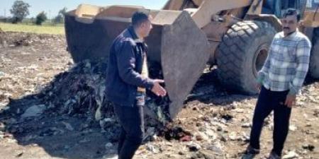 بالبلدي: رفع 2005 طن قمامة بمراكز ومدن محافظة كفر الشيخ