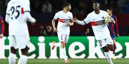 بالبلدي : فيديو | ديمبلي يسجل هدف تعادل باريس سان جيرمان أمام برشلونة