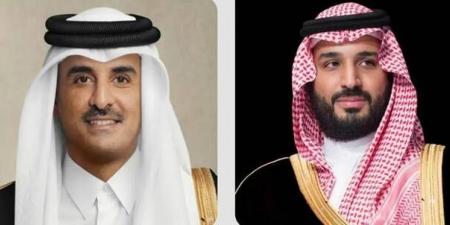 ولي العهد يبحث مع أمير قطر تطورات الوضع في قطاع غزة بالبلدي | BeLBaLaDy