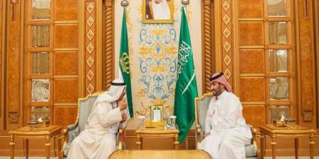 ولي العهد يبحث مع أمير الكويت فرص تنمية العلاقات في مختلف المجالات بالبلدي | BeLBaLaDy