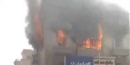 بالبلدي : عامل يشعل النيران في صيدلية بسبب فصله من العمل بالقاهرة