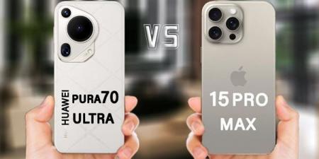 بالبلدي: هواوي تسحق آيفون.. مقارنة العمالقة Pura 70 Ultra وiPhone 15 Pro Max belbalady.net