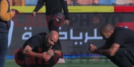 بالبلدي : نجل حكم مباراة الأهلي والاتحاد يثير الذعر في ستاد القاهرة بسبب سلحفاة | صور