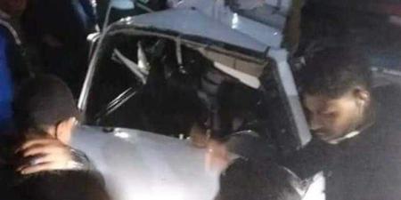 بالبلدي: إصابة 13 شخص في حادث تصادم سيارة ملاكي ومكيروباص بشمال سيناء