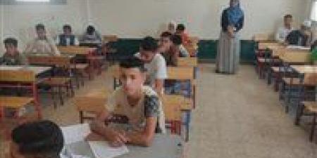بالبلدي : طلاب الشهادة الإعدادية بكفر الشيخ يؤدون امتحان الهندسة والحاسب الآلي اليوم