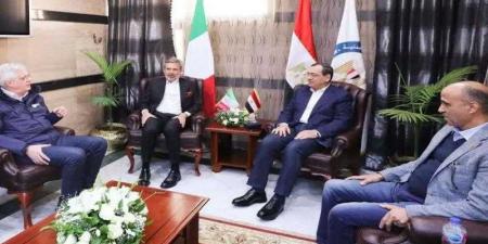 بالبلدي : وزير البترول يستقبل السفير الإيطالى بالقاهرة