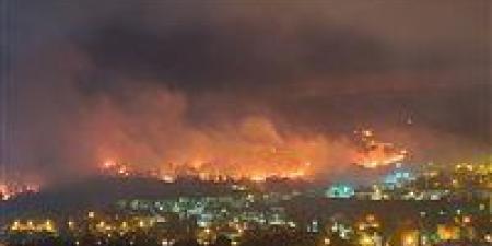 بالبلدي : جحيم في شمال إسرائيل.. الإطفاء تحاول منع الحرائق من الوصول لمنازل كريات شمونة |فيديو