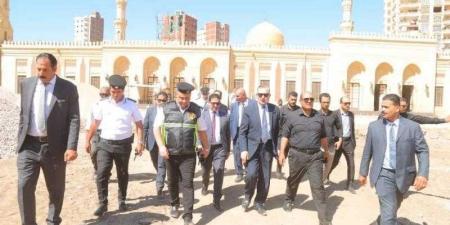 محافظ كفر الشيخ يتفقد أعمال تطوير «ساحة ميدان المسجد الإبراهيمي» بدسوق