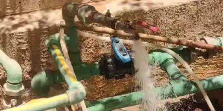 بالبلدي : محافظة الجيزة: استقرار ضخ المياه بصورتها الطبيعية لـ مناطق حدائق الأهرام