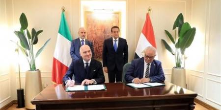 توقيع مذكرة تفاهم بين مصر وإيطاليا لنقل تكنولوجيا تصنيع الأدوية