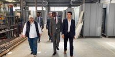 بالبلدي: سفير رواندا في مصر يزور مصنع شركة «ألفا مطر للمصاعد والسلالم الكهربائية»