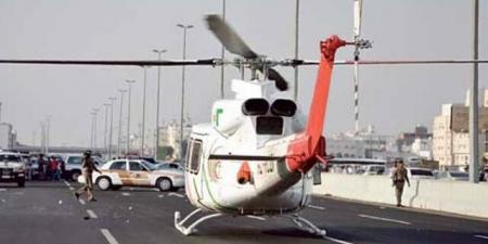 الهلال الأحمر السعودي يطلق خدمة الإسعاف الجوي لخدمة ضيوف الرحمن بالبلدي | BeLBaLaDy