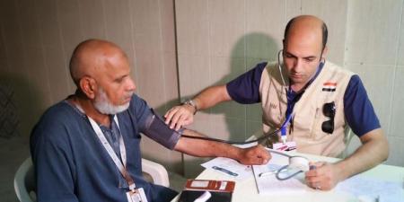 بالبلدي: الصحة: تقديم خدمات الكشف والعلاج لـ17 ألف و734 حاجا مصريا من خلال عيادات بعثة الحج الطبية في مكة والمدينة