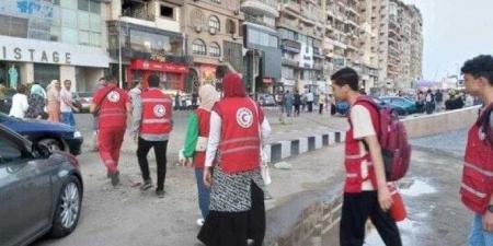 بالبلدي : الهلال الأحمر ينشر فرق الاستجابة للطوارئ في ساحات التجمعات والميادين