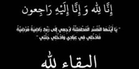 بالبلدي : اليوم.. عزاء والد المهندس حازم متولي الرئيس التنفيذى لشركة إى آند مصر