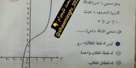 بالبلدي : عاجل|
      نموذج
      إجابة
      امتحان
      الرياضيات
      البحتة
      لـ
      الثانوية
      العامة
      2025
      "صور"