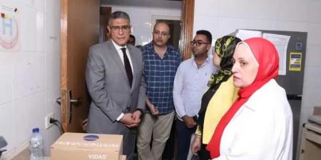 محافظ
      الجيزة
      يتفقد
      مستشفى
      الشيخ
      زايد
      العام
      ويوجه
      بسرعة
      الانتهاء
      من
      أعمال
      التطوير
      ورفع
      كفاءة
      الخدمات
      الطبية