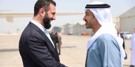 بالبلدي: للمرة الثانية منذ توليه المنصب.. أحمد الشرع يصل إلى الإمارات وعبدالله بن زايد في استقباله