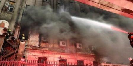 بالبلدي: استمرار
      عمليات
      التبريد
      والسيطرة
      على
      حريق
      سنترال
      رمسيس
      بعد
      ظهور
      النيران