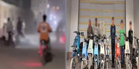 بالبلدي: القبض
على
3
صبية
بتهمة
أداء
حركات
استعراضية
باستخدام
دراجات
كهربائية
ببني
سويف|
فيديو