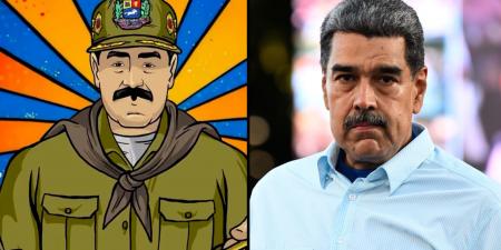 belbalady مفتول العضلات ويرتدي زيًا.. دعاية فنزويلية تصور مادورو كبطل خارق