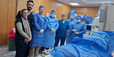 بالبلدي : إنجاز
طبي
جديد
بمستفيات
جامعة
بني
سويف:
فريق
الأوعية
الدموية
يعالج
دوالي
خصية
مُتكررة
بالقسطرة
التداخلية
"بدون
جراحة"