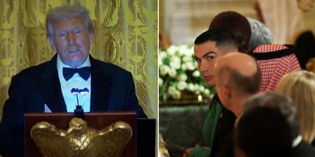 بالبلدي: "ابني من أشد معجبي رونالدو".. شاهد كيف أشاد ترامب أمام محمد بن سلمان بنجم الكرة البرتغالي