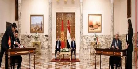 بالبلدي : الرئيس
      السيسى
      ونظيره
      الكورى
      يشهدان
      توقيع
      مذكرتى
      تفاهم
      فى
      الثقافة
      والتعليم