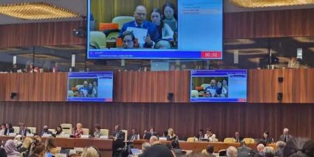 مصر
تؤكد
دعمها
الكامل
للحقوق
المشروعة
للشعب
الفلسطيني
في
اجتماعات
مجلس
إدارة
العمل
الدولية