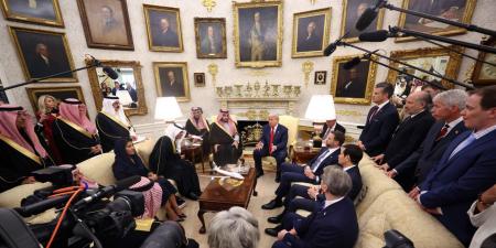 belbalady فيديو وتحليل نظرة إعلامية سعودية أمام محمد بن سلمان لحظة توبيخ ترامب لمراسلة يشعل تفاعلا