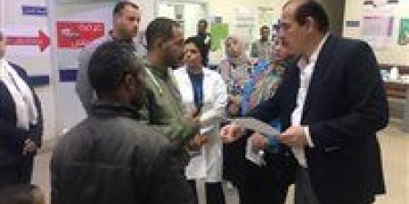 بالبلدي: نائب
      وزير
      الصحة
      يتفقد
      مستشفى
      الشروق
      المركزي
      ومركز
      طب
      أسرة