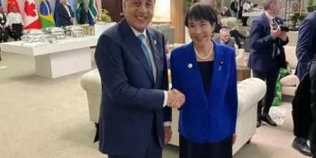 رئيس
      الوزراء
      يلتقى
      نظيرته
      اليابانية
      على
      هامش
      قمة
      مجموعة
      العشرين