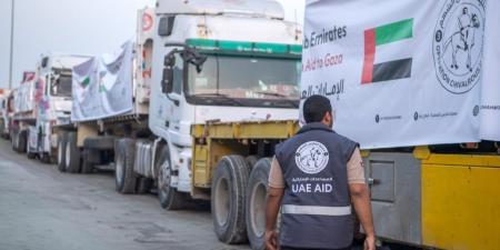 بالبلدي : دخول
      4
      قوافل
      مساعدات
      إماراتية
      إلى
      غزة
      تحمل
      740
      طناً
      من
      الطرود
      الغذائية
