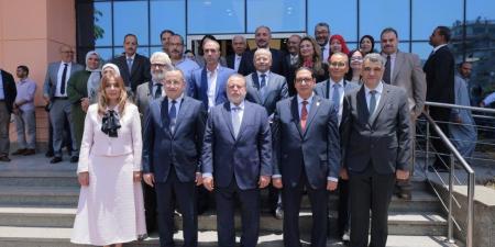بالبلدي : محافظ
      البنك
      المركزي
      المصري
      ووزير
      التعليم
      العالي
      والبحث
      العلمي
      يفتتحان
      عددًا
      من
      المشروعات
      والوحدات
      الطبية
      بالمعهد
      القومي
      للأورام