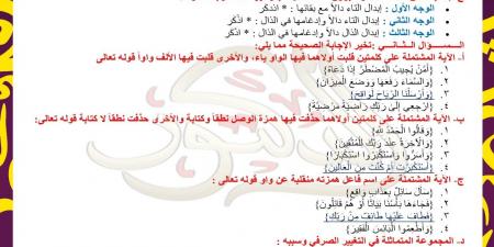 بالبلدي : صحح
مع
كشكول..
إجابة
امتحان
الصرف
للثانوية
الأزهرية
علمي
٢٠٢٦