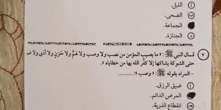 بالبلدي : الإجابات
      الكاملة
      لامتحان
      الدين
      لتالته
      ثانوي
      2026