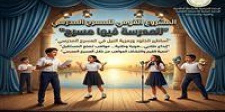 بالبلدي : انطلاق
      المشروع
      القومي
      للمسرح
      المدرسي
      بالمدارس
      المصرية