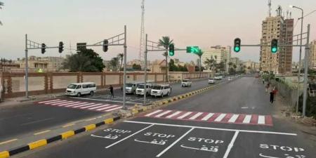 استجابةً
      لشكاوى
      المواطنين..
      تركيب
      إشارة
      مرورية
      جديدة
      وتخطيط
      شارع
      مصطفى
      كامل
      أمام
      شارع
      البحرية
