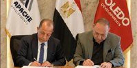 بالبلدي: شراكة
استراتيجية
بين
أباتشي
للاستثمار
والتنمية
العمرانية
وتوليدو
للتطوير
العقاري
لتعزيز
مفهوم
المنتجعات
المتكاملة