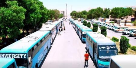 بالبلدي: جامعة
سوهاج
تطور
منظومة
النقل
الداخلي
بين
المقرات
القديمة
والجديدة