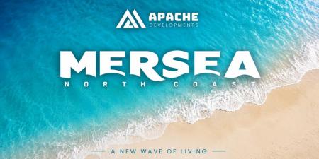 بالبلدي : شركة
      «أباتشي
      للتطوير
      العقاري
      »
      تطلق
      مشروع
      «Mersea
      North
      Coast»
      بالساحل
      الشمالي
      بمقدم
      5%
      وتقسيط
      حتى
      15
      عامًا