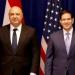 مباحثات
بين
الرئيس
اللبناني
ووزير
الخارجية
الأمريكي
في
واشنطن