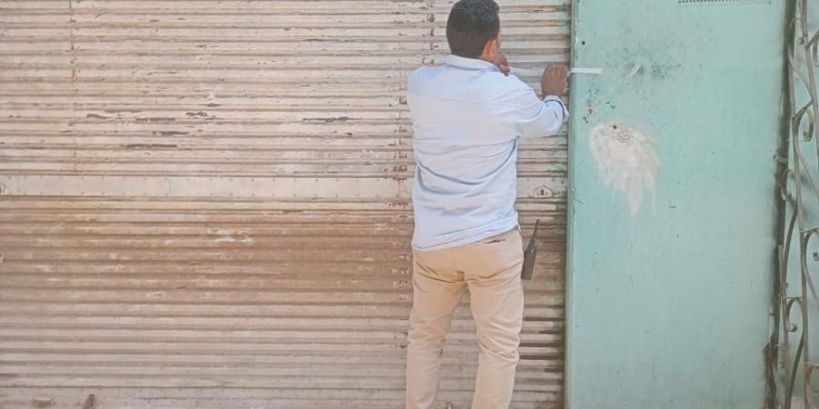 بالبلدي : غلق وتشميع ورشة ميكانيكي سيارات بمدينة نصر