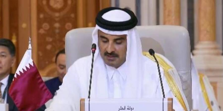 أمير قطر: إلى متى يظل المجتمع الدولي يعامل إسرائيل وكأنها فوق القانون الدولي بالبلدي | BeLBaLaDy