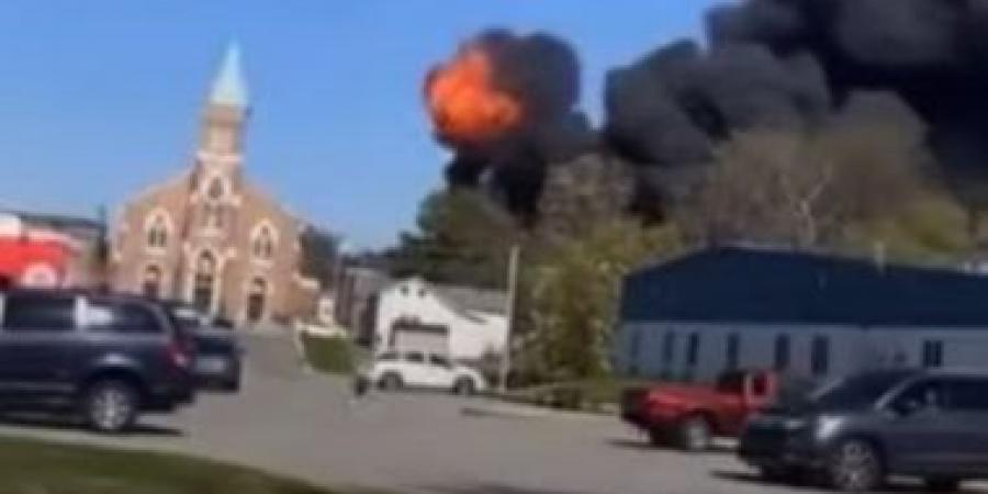 بالبلدي: انفجار هائل فى محطة وقود بولاية كنتاكى الأمريكية.. فيديو