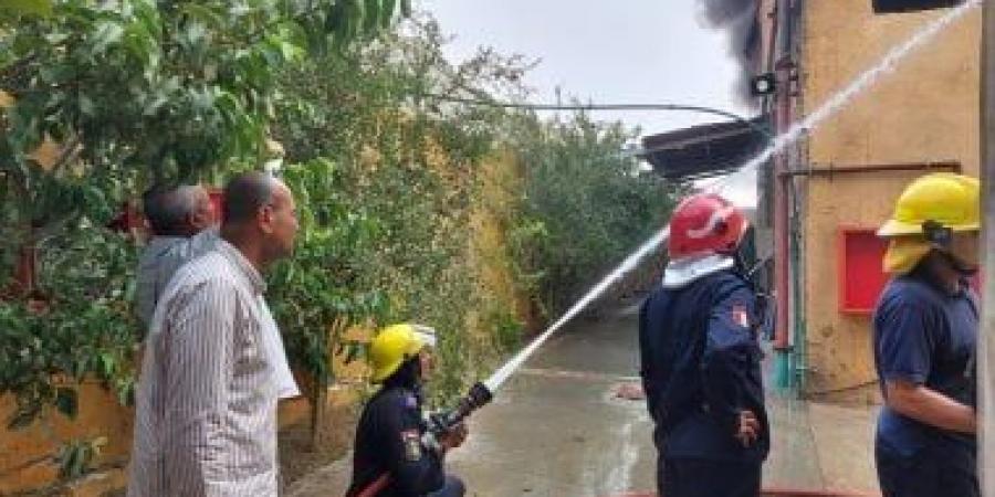 بالبلدي: السيطرة على حريق محدود بمخلفات القطن بمصنع غزل سوهاج