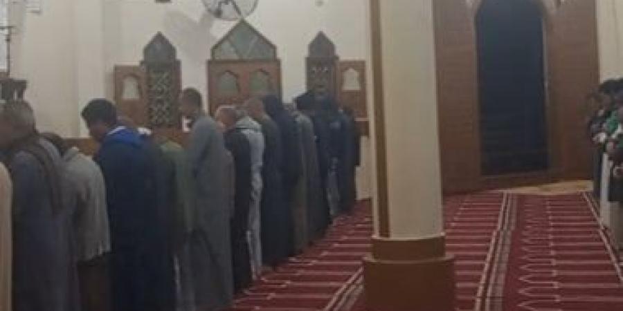 بالبلدي: صلاة فجر ليلة الجمعة الثالثة فى رمضان بمسجد نادى القنطرة بكفر الشيخ